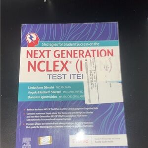 REVOLVE Next Generation NCLEX Test Item Book - Blue and Red